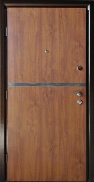 Входные двери металлические, ламинированные с молдингом Z127-860 фото