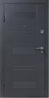 Дверь входная металлическая БЦ-132 Чёрный муар 860 БЦ-132-1 860 фото