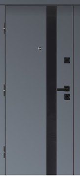 Вхідні двері з HPL накладками М23L-1-860 фото